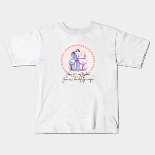 You are not broken, you are beautifully unique Kids T-Shirt